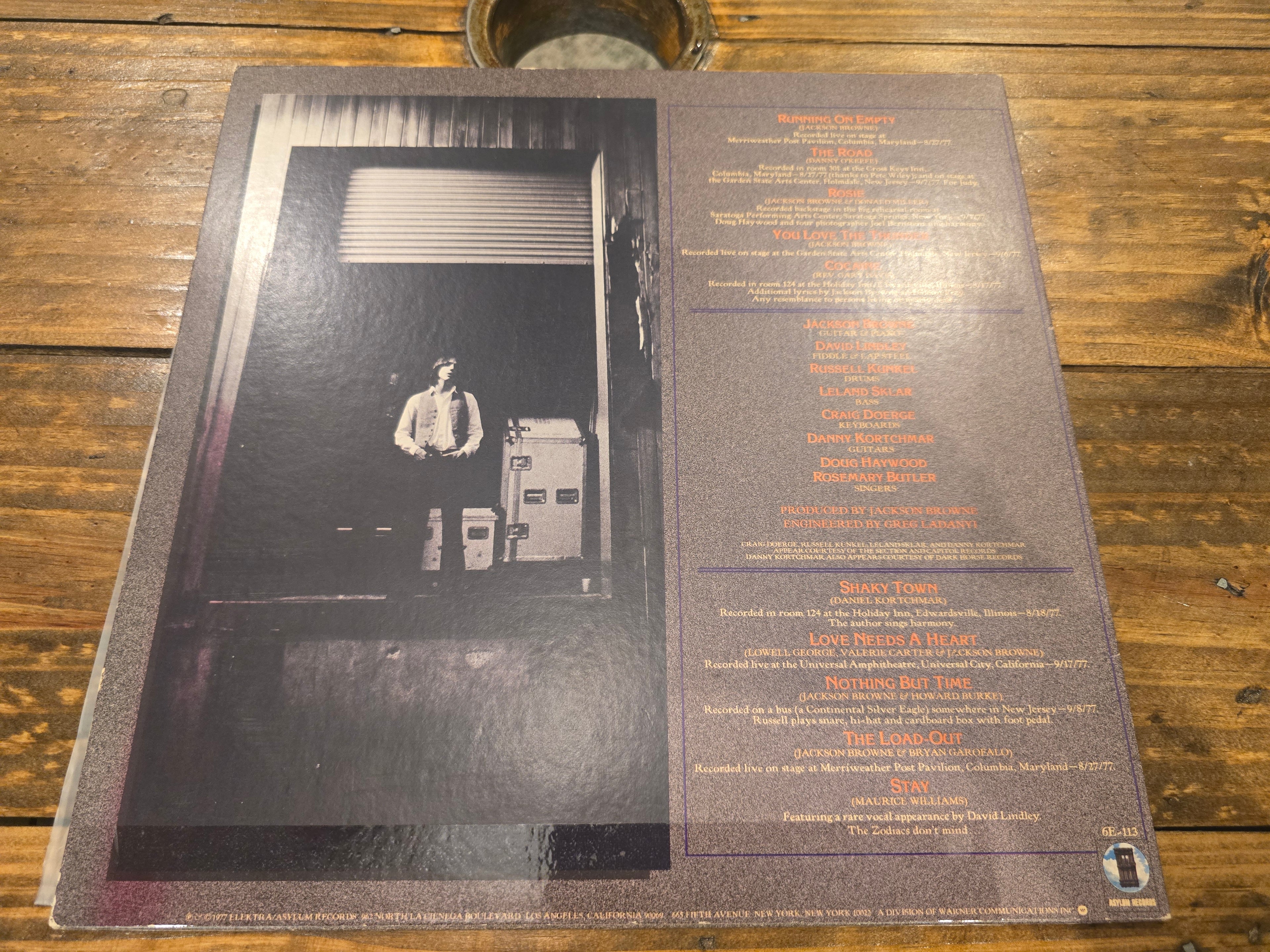 Jackson Browne - Running on Empty (6E-113)