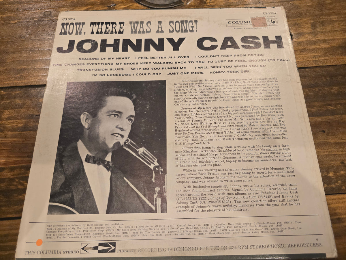 Johnny Cash – Now, There Was a Song! (XSM 49620)