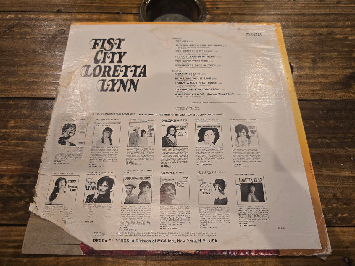 Loretta Lynn – Fist City (DL 74997)