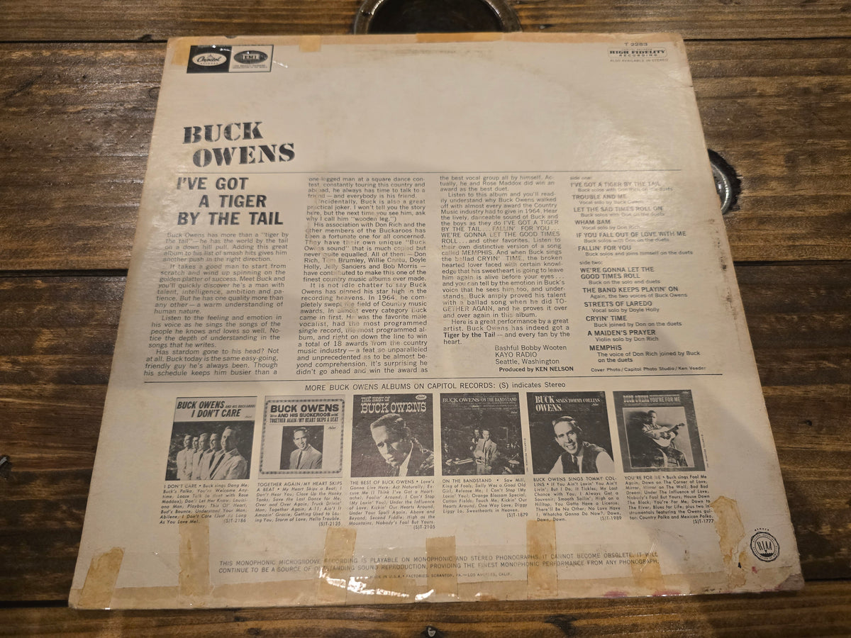 Buck Owens – I’ve Got a Tiger by the Tail (T-2283)