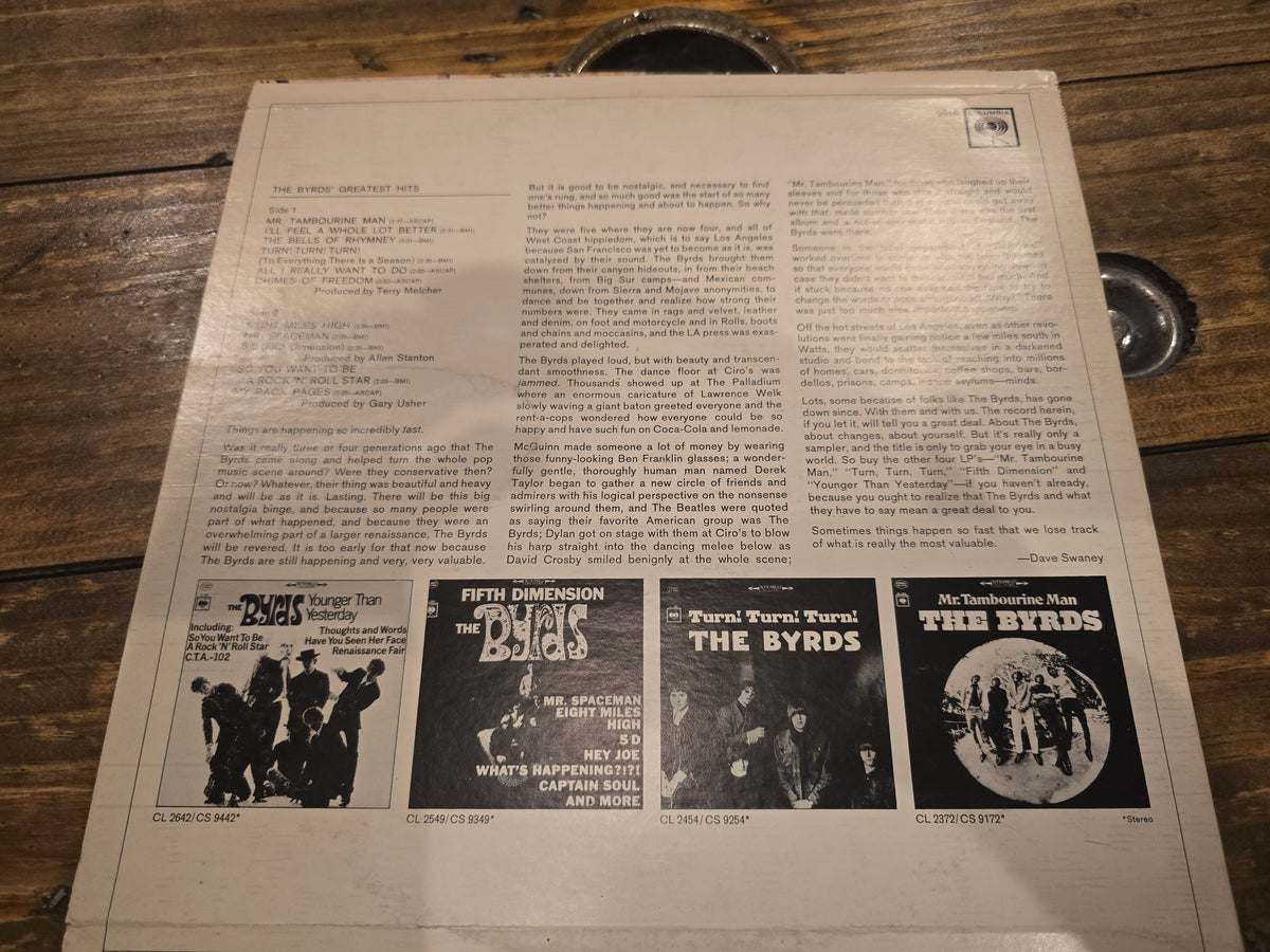 The Byrds – Greatest Hits (PC 9516)