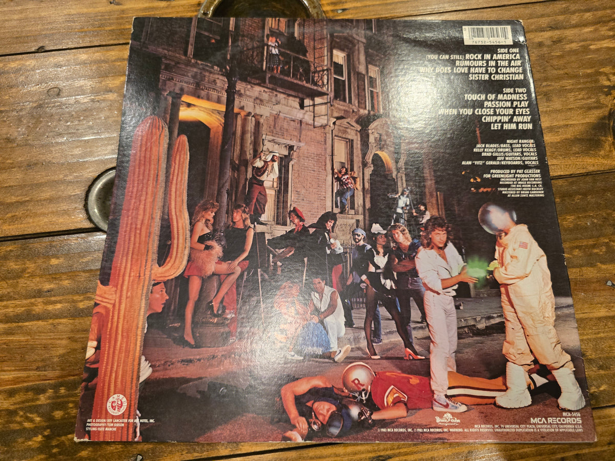 Night Ranger – Midnight Madness (1983, MCA-5456)