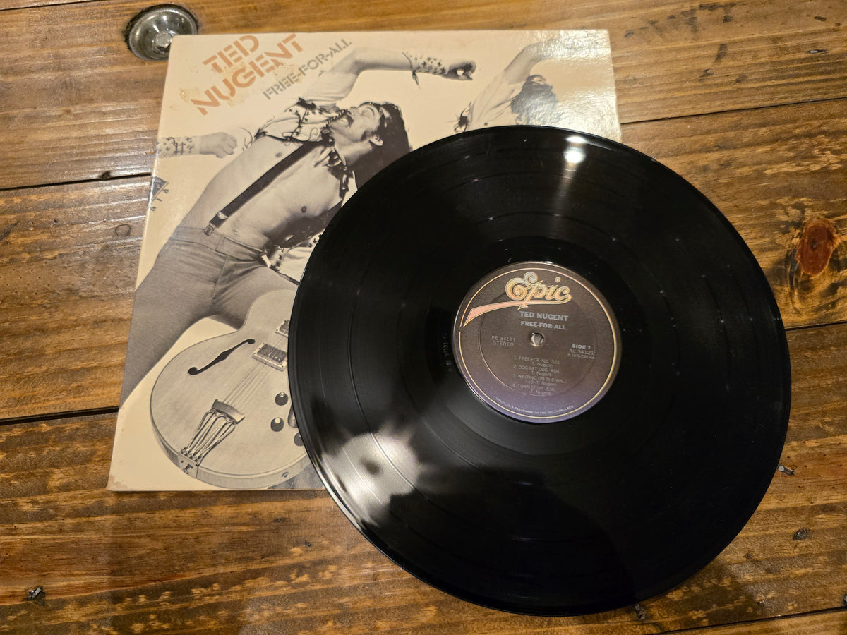 Ted Nugent – Free-for-All (1976, PE 34121)
