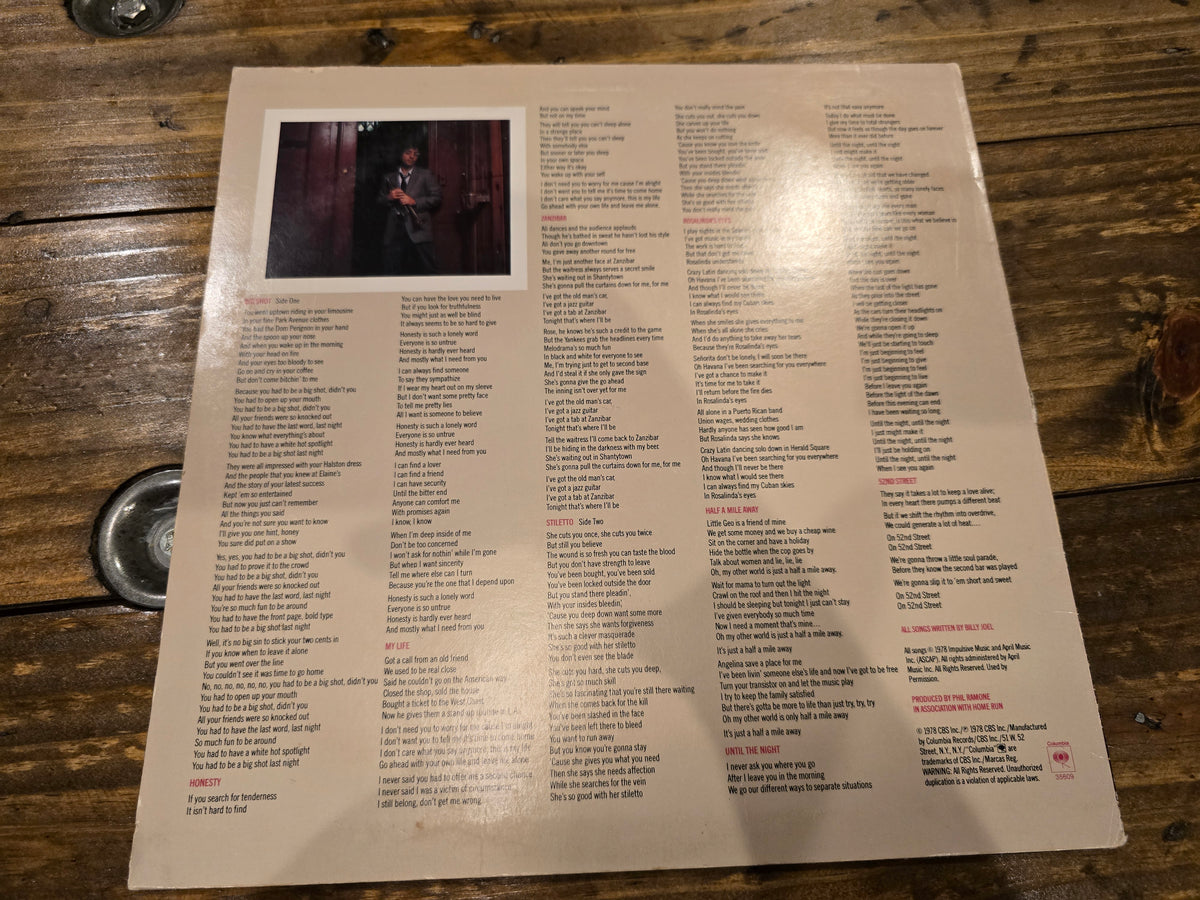 Billy Joel – 52nd Street (1978, FC 35609)
