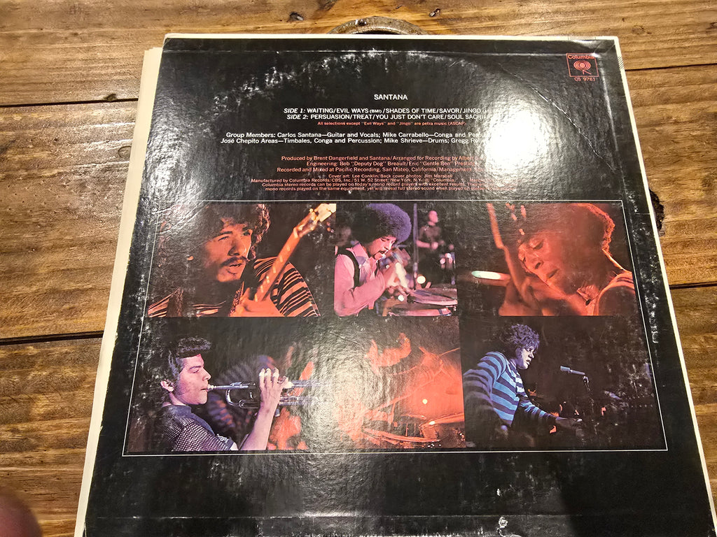 Santana – Santana (1969, CS 9781)