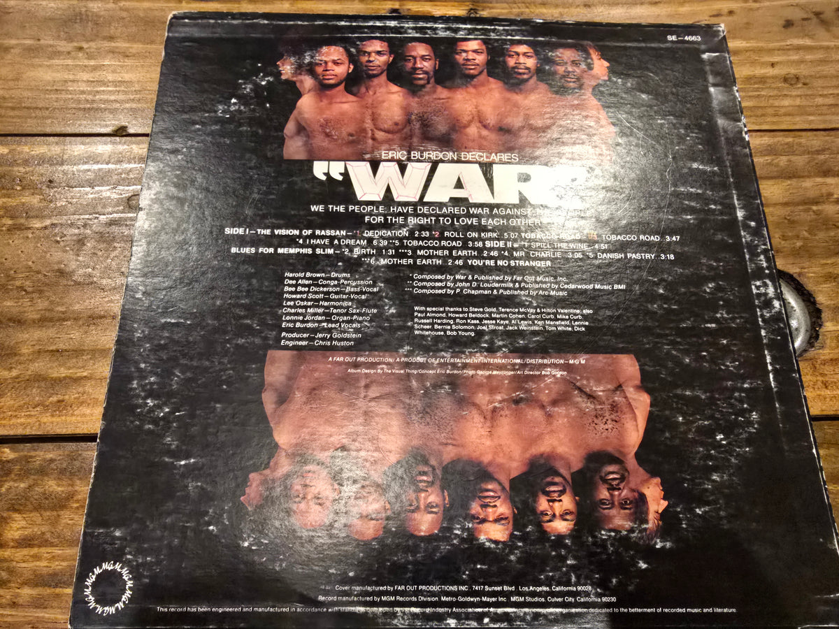 Eric Burdon and War – Eric Burdon Declares “War” (1970, SE 4663)