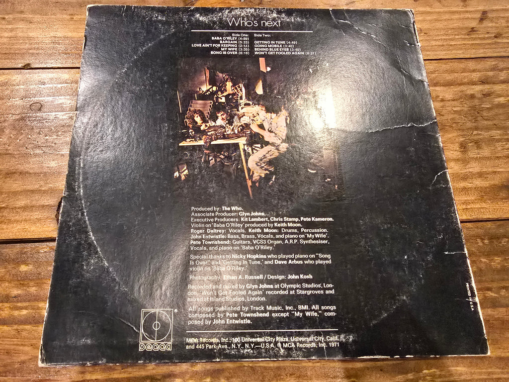 The Who – Who’s Next (1971, DL 79182)