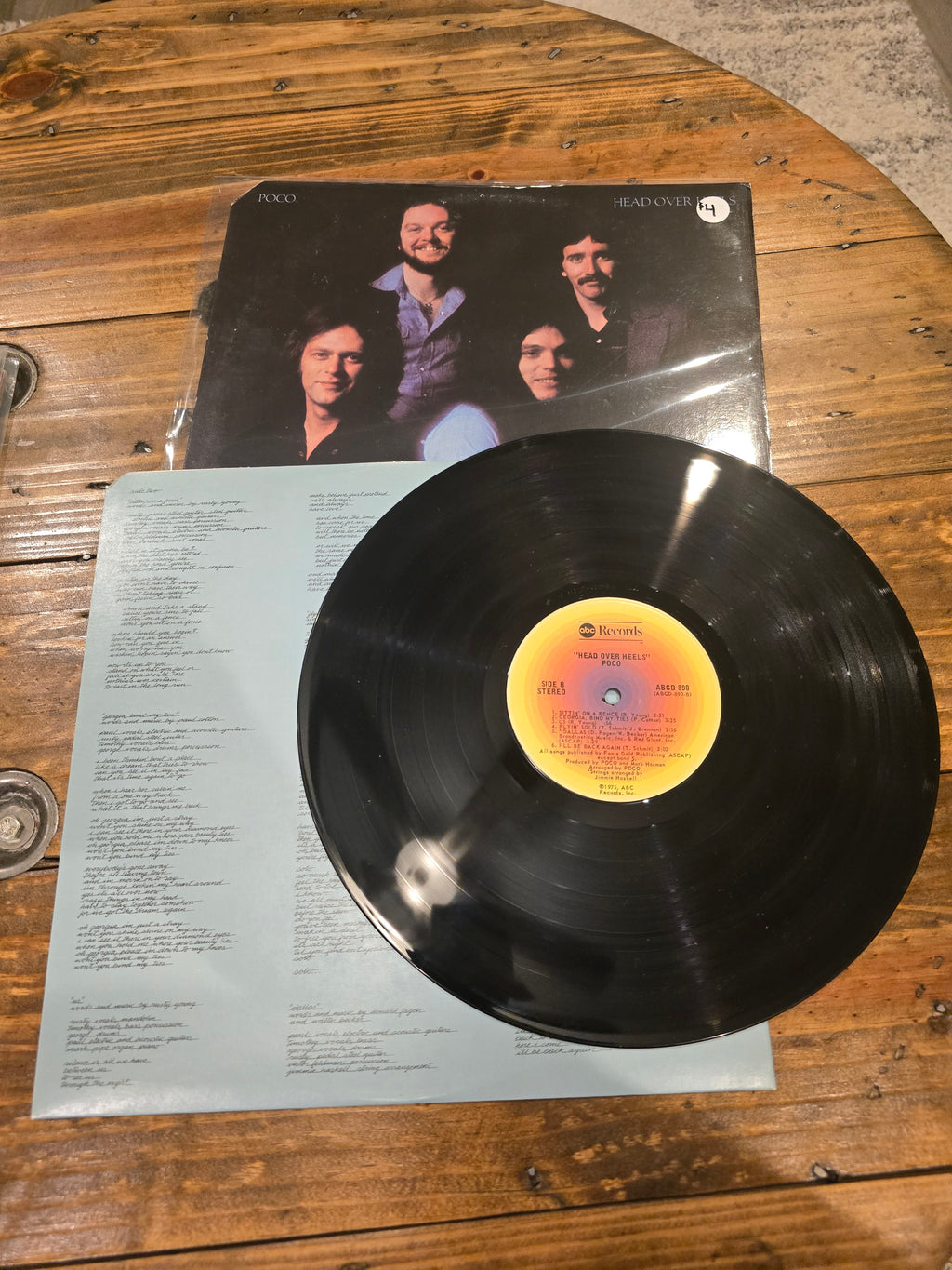 Poco – Head Over Heels (1975, LP, ABC Records, ABCD-890)