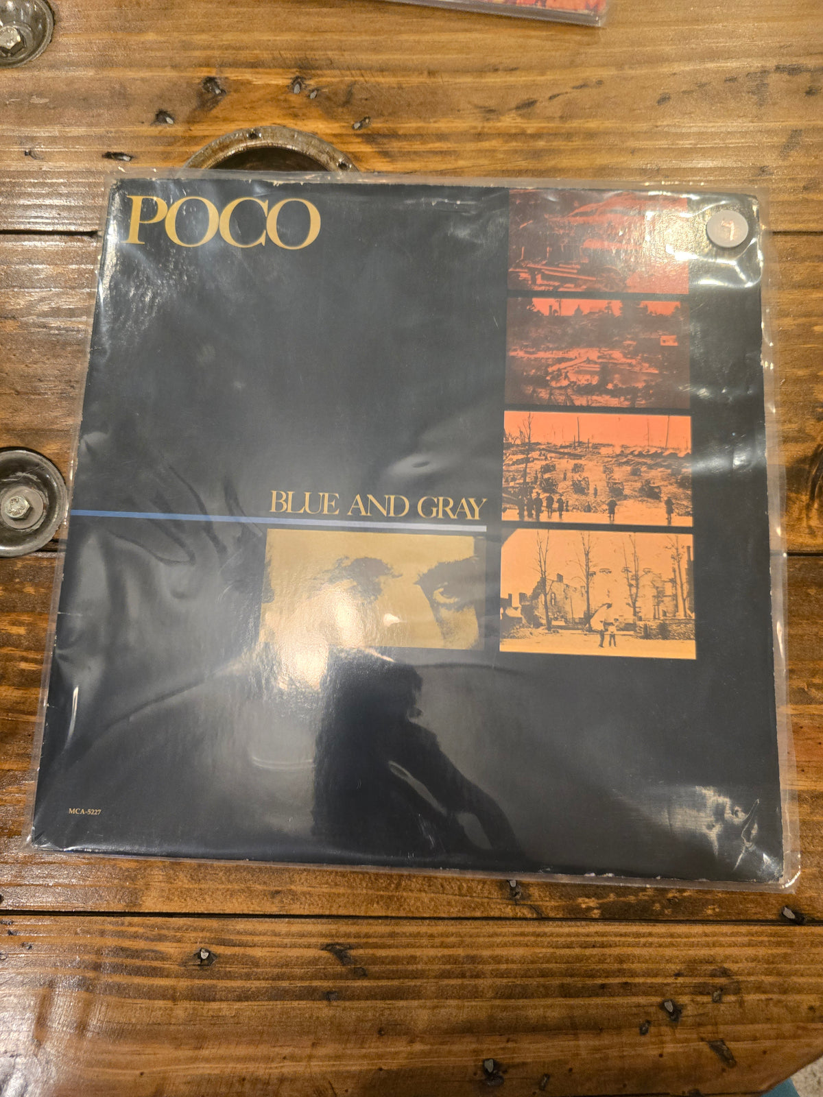 Poco – Blue and Gray (1981, LP, MCA Records, MCA-5227)