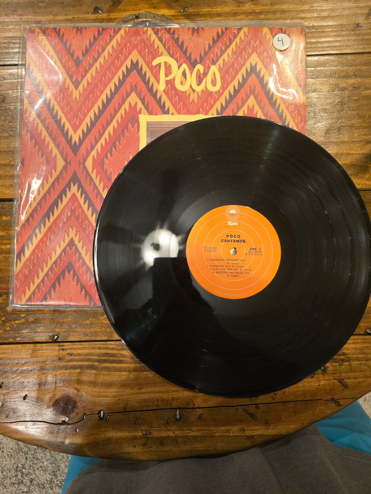 Poco – Cantamos (1974, LP, Epic Records, PE 33192)