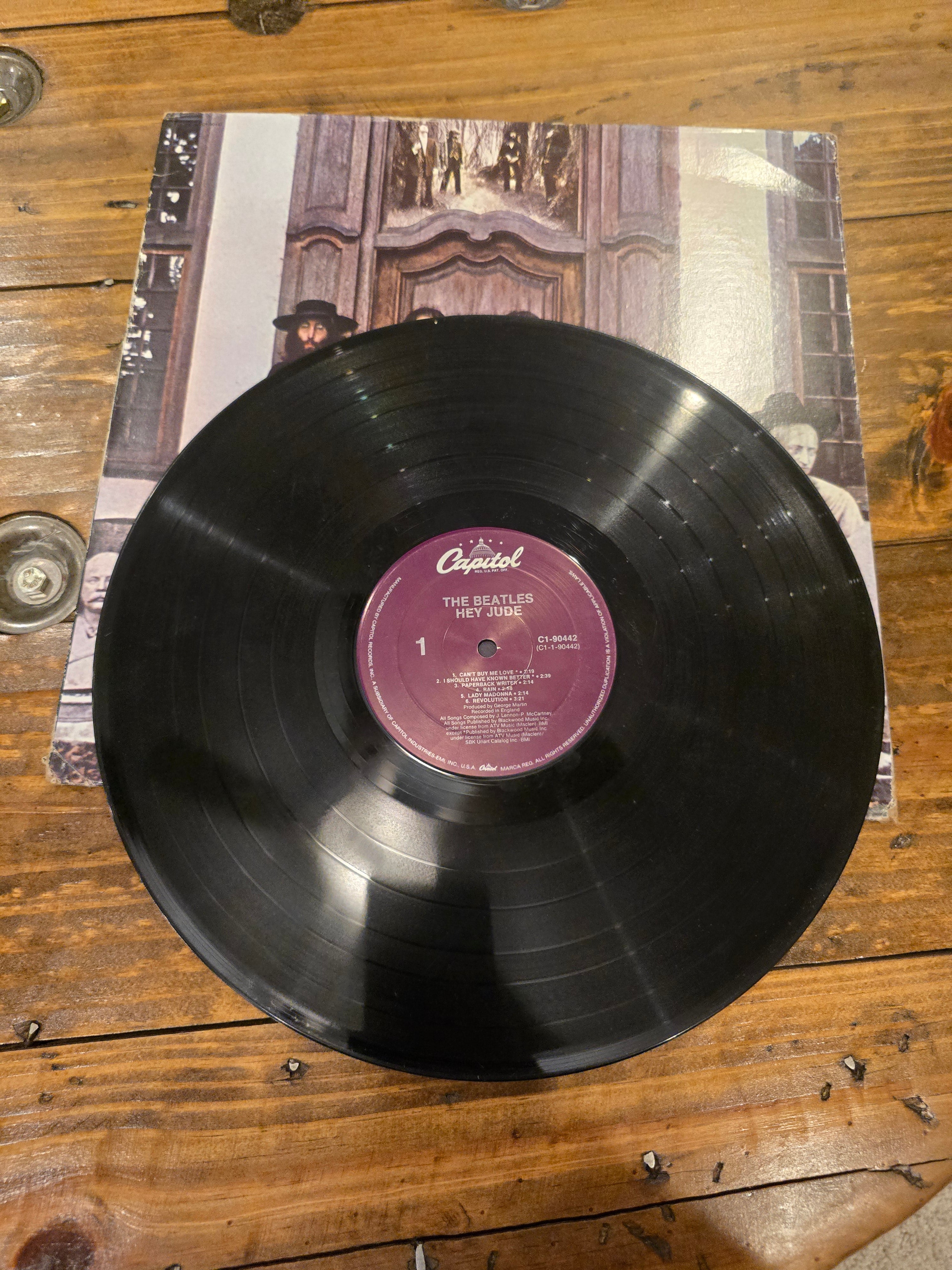The Beatles – Hey Jude (1970, LP, Capitol Records, C1-90442)