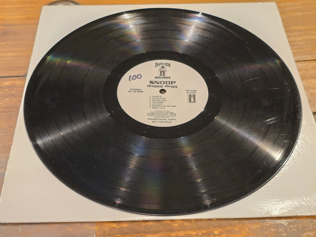 Snoop Doggy Dogg – Doggystyle (Original US White Label Promo LP, Death Row/Interscope PR 5439, 1993)