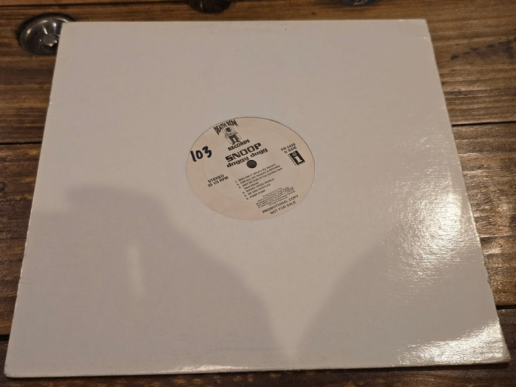 Snoop Doggy Dogg – Doggystyle (Original US White Label Promo LP, Death Row/Interscope PR 5439, 1993)