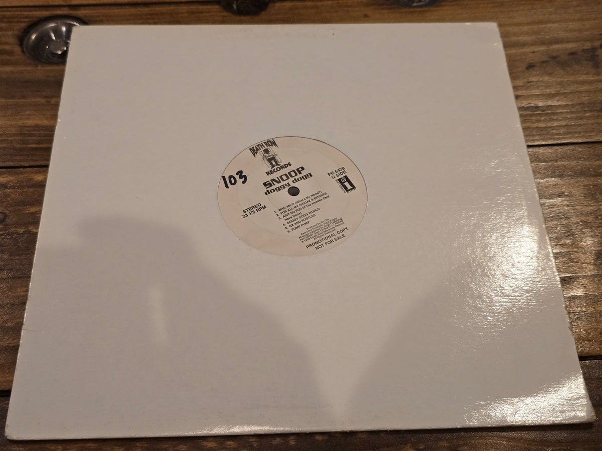 Snoop Doggy Dogg – Doggystyle (Original US White Label Promo LP, Death Row/Interscope PR 5439, 1993)