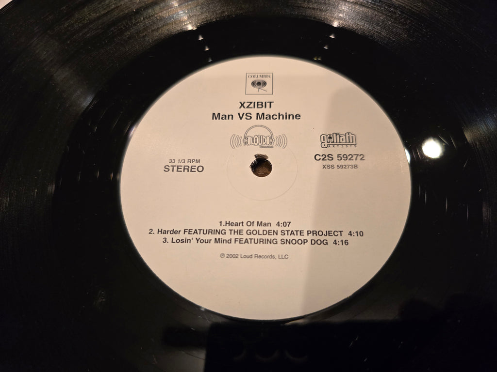 Xzibit – Man vs. Machine (Original US Promo 2xLP, Columbia C2S 59272, Promotional Copy)