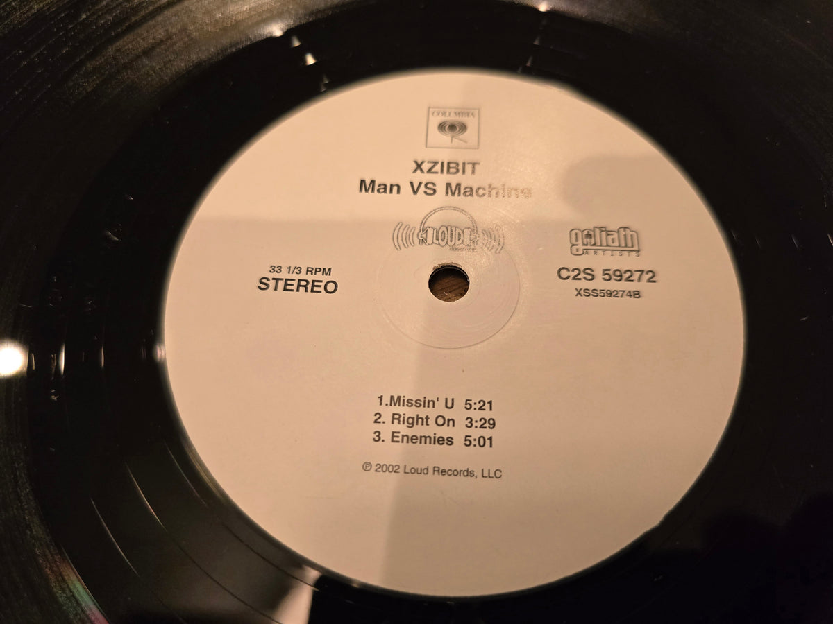 Xzibit – Man vs. Machine (Original US Promo 2xLP, Columbia C2S 59272, Promotional Copy)