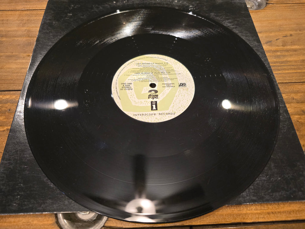 2Pac – I Get Around / Keep Ya Head Up (US Promo 12" Single, Interscope DMD 2062, DMM)