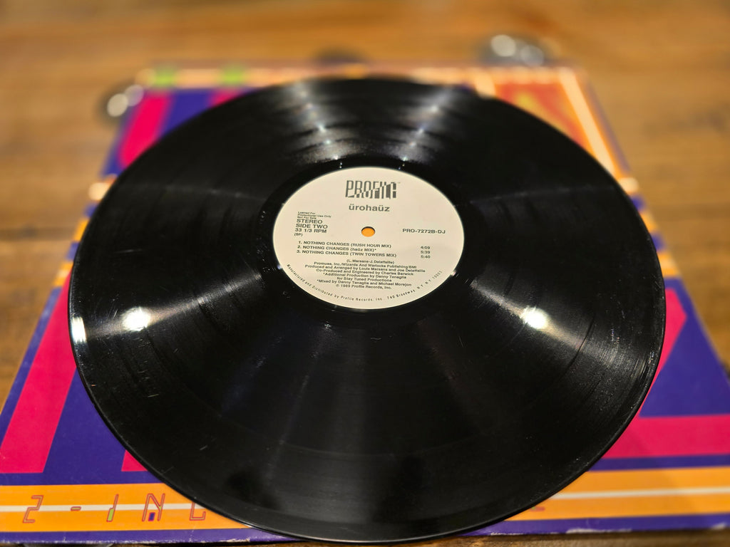 Rohauz / Urohauz – Nothing Changes (DJ Promo 12", 1989 Electronic House, PRO-7272-DJ)