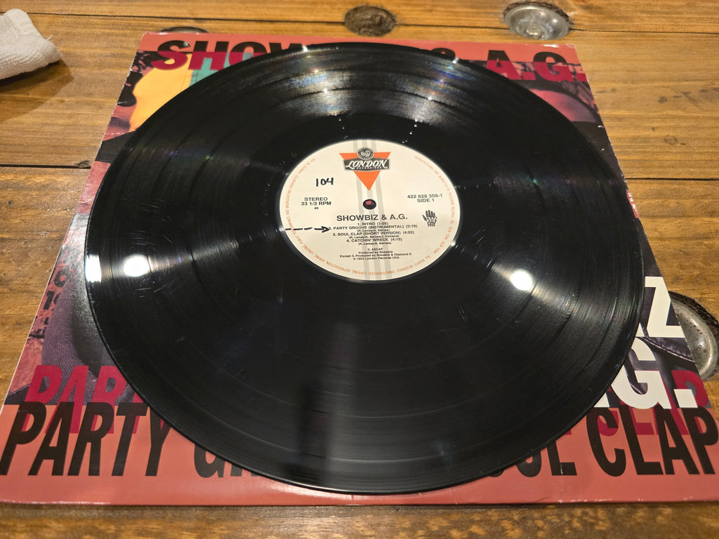 Showbiz & A.G. – Party Groove / Soul Clap EP (Original US Pressing, Payday 422-828-309-1, SRC / Masterdisk)