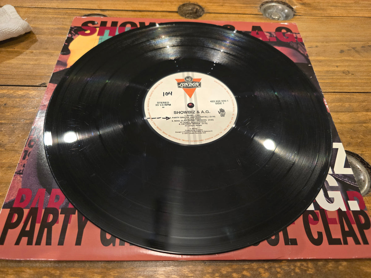 Showbiz & A.G. – Party Groove / Soul Clap EP (Original US Pressing, Payday 422-828-309-1, SRC / Masterdisk)