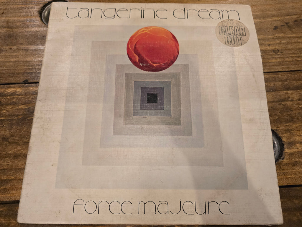 Tangerine Dream – Force Majeure (UK First Pressing Clear Vinyl LP, Virgin V 2111, A-1/B-1)