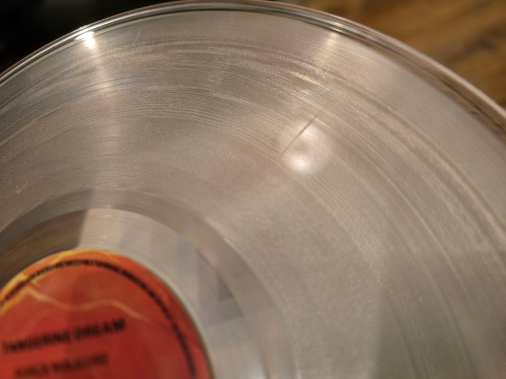 Tangerine Dream – Force Majeure (UK First Pressing Clear Vinyl LP, Virgin V 2111, A-1/B-1)