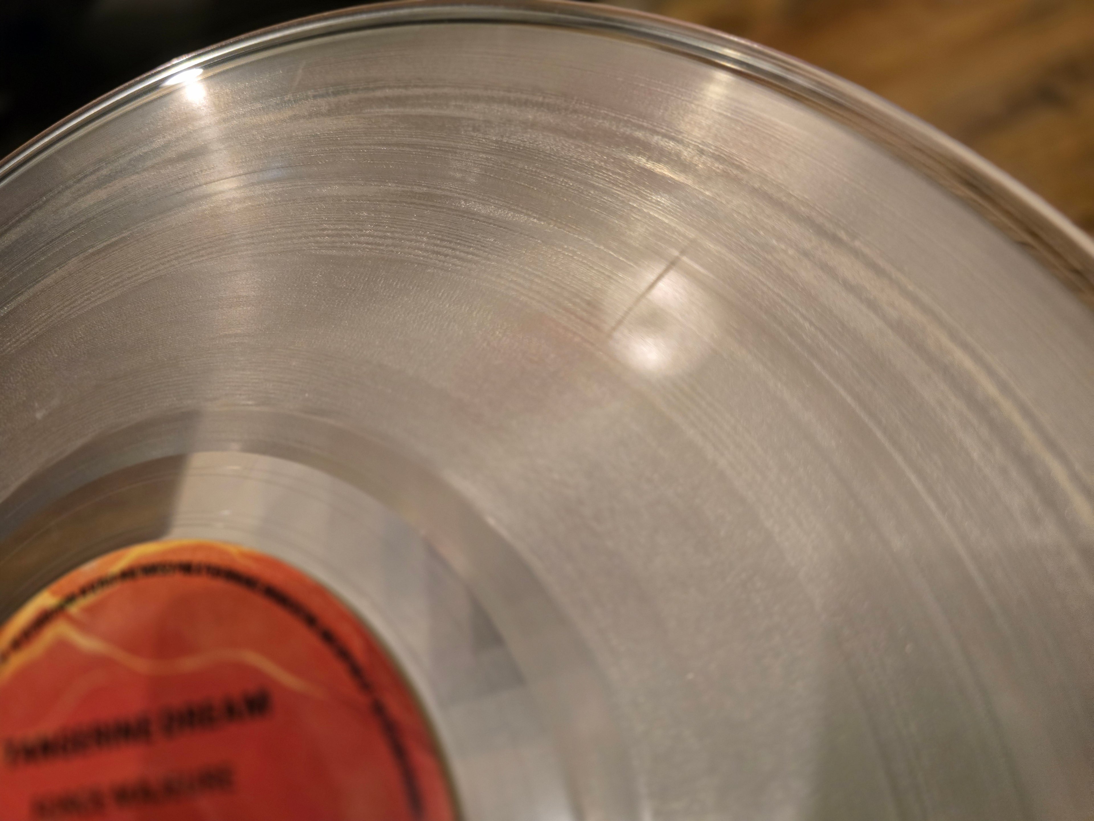 Tangerine Dream – Force Majeure (UK First Pressing Clear Vinyl LP, Virgin V 2111, A-1/B-1)