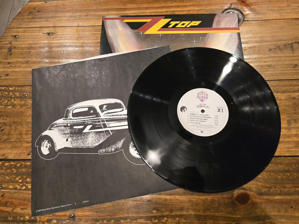 ZZ Top – Eliminator (Original US Pressing, Warner Bros W1-23774, GIB A.P. Mastering)