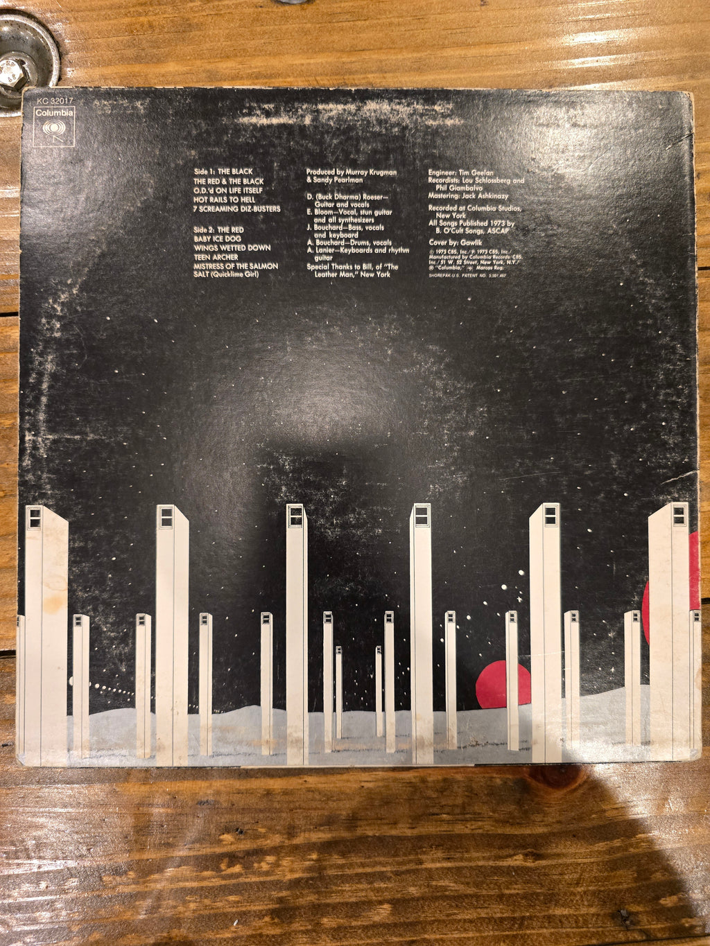 Blue Öyster Cult – Tyranny and Mutation (Original US Pressing, Columbia BL 32017, Pitman NJ)