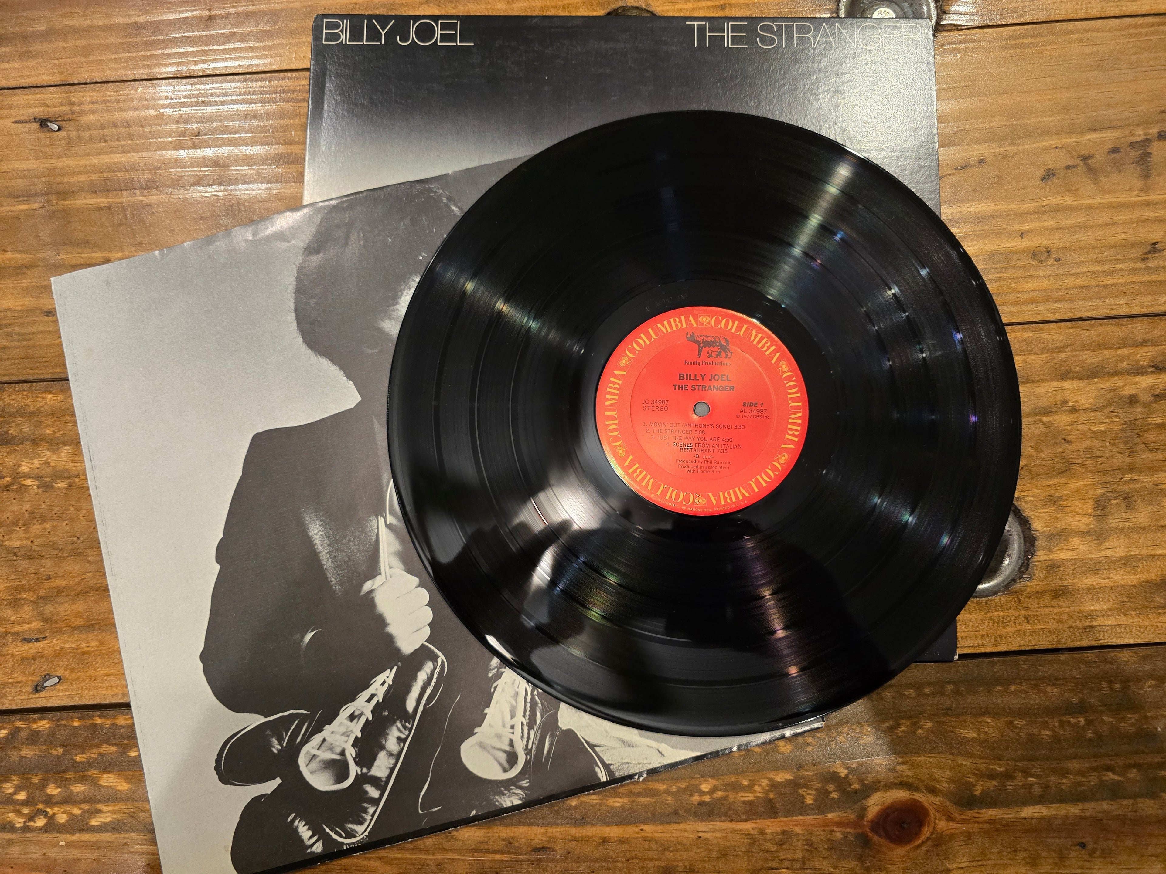 Billy Joel – The Stranger (Original US Pressing, Columbia AL34987, Third Cut)