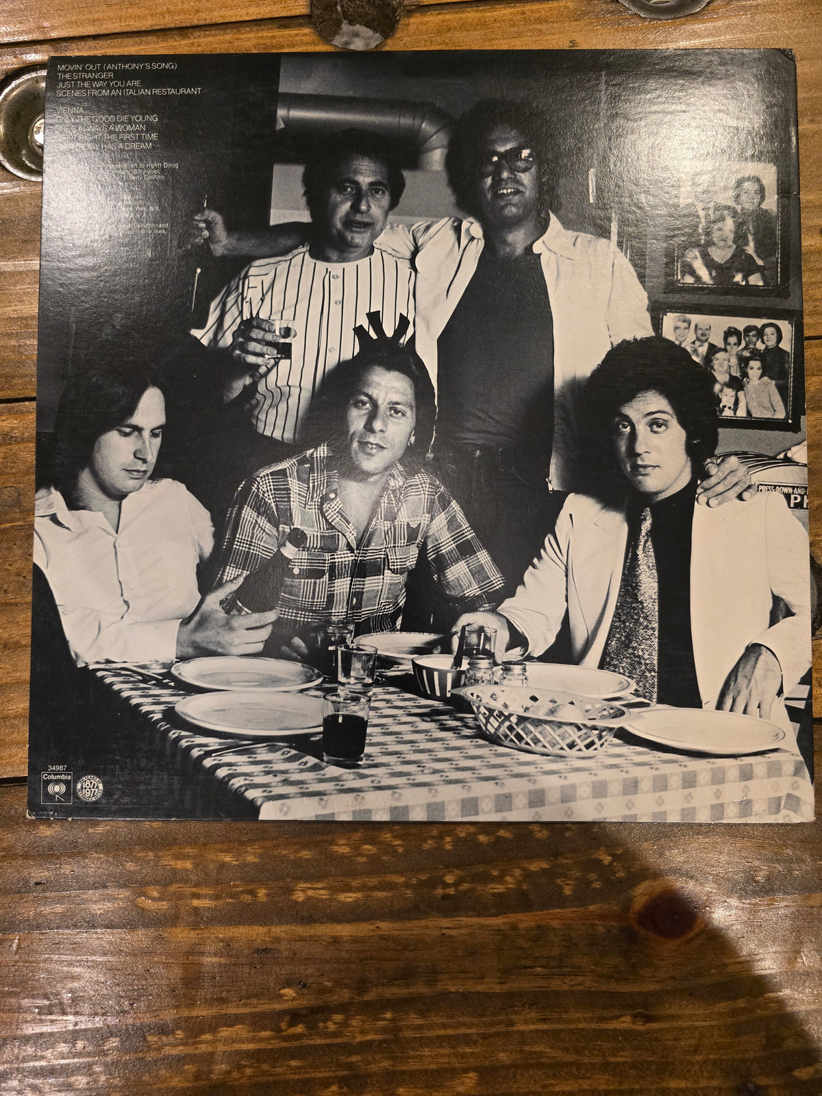Billy Joel – The Stranger (Original US Pressing, Columbia AL34987, Third Cut)