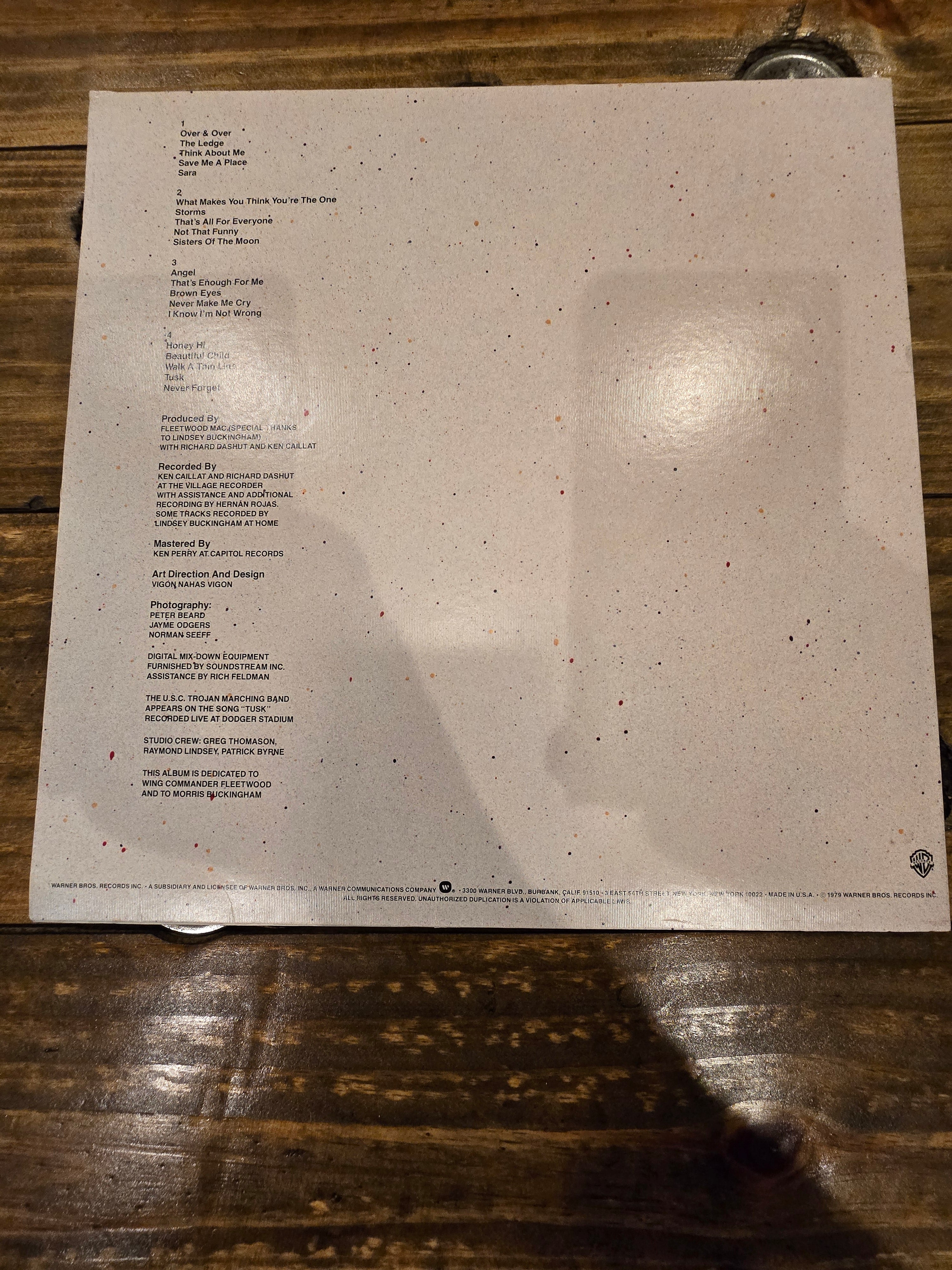 Fleetwood Mac – Tusk (Original US 2-LP Pressing, Capitol 2HS 3350, NM with Intact Inner Sleeves)