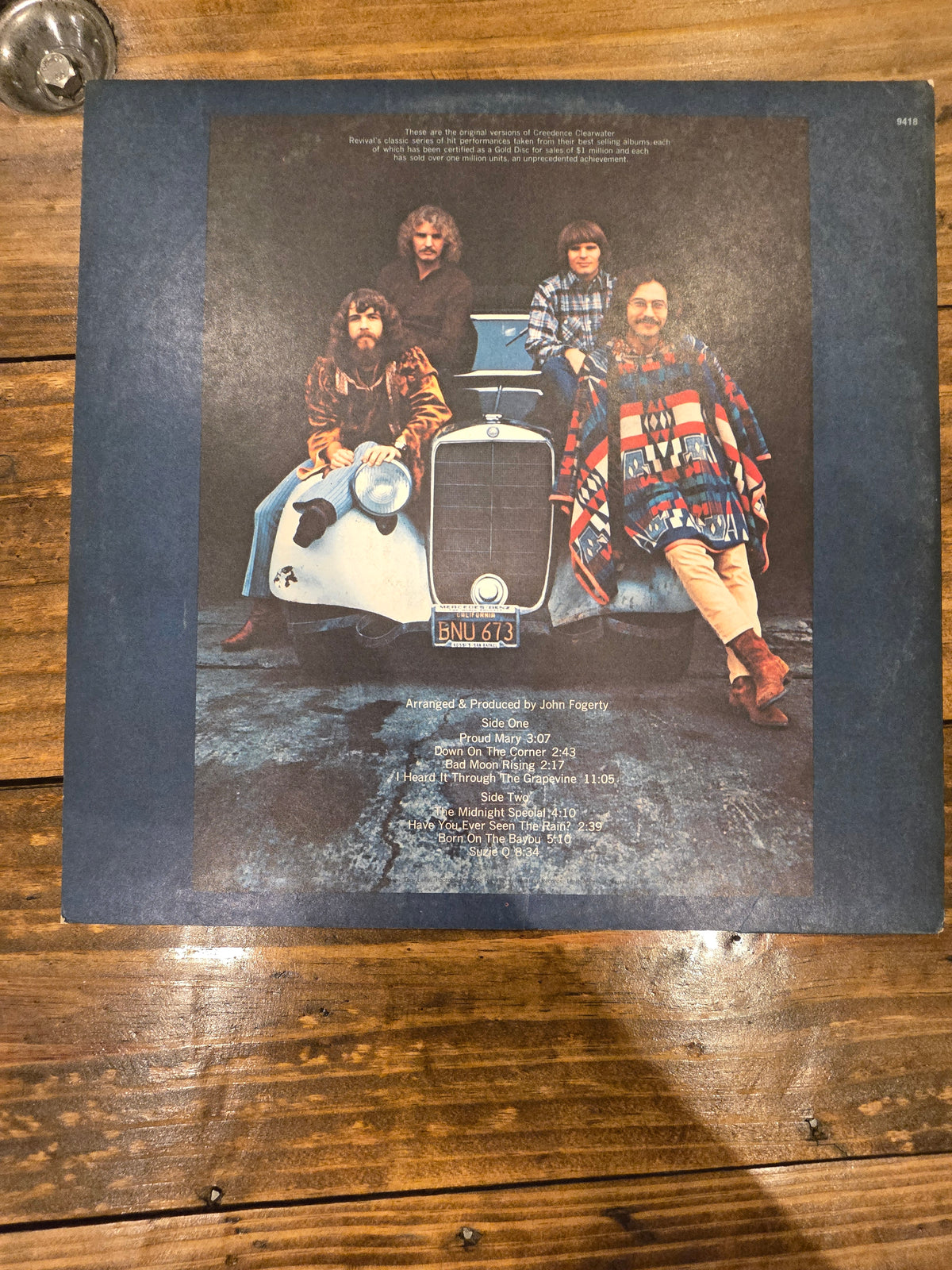 Creedence Clearwater Revival – Creedence Gold (US Repress, Fantasy FANT-9418, RE1)