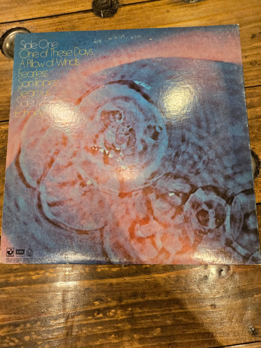 Pink Floyd – Meddle (Original US Pressing, Capitol SMAS-832, First Stamper)