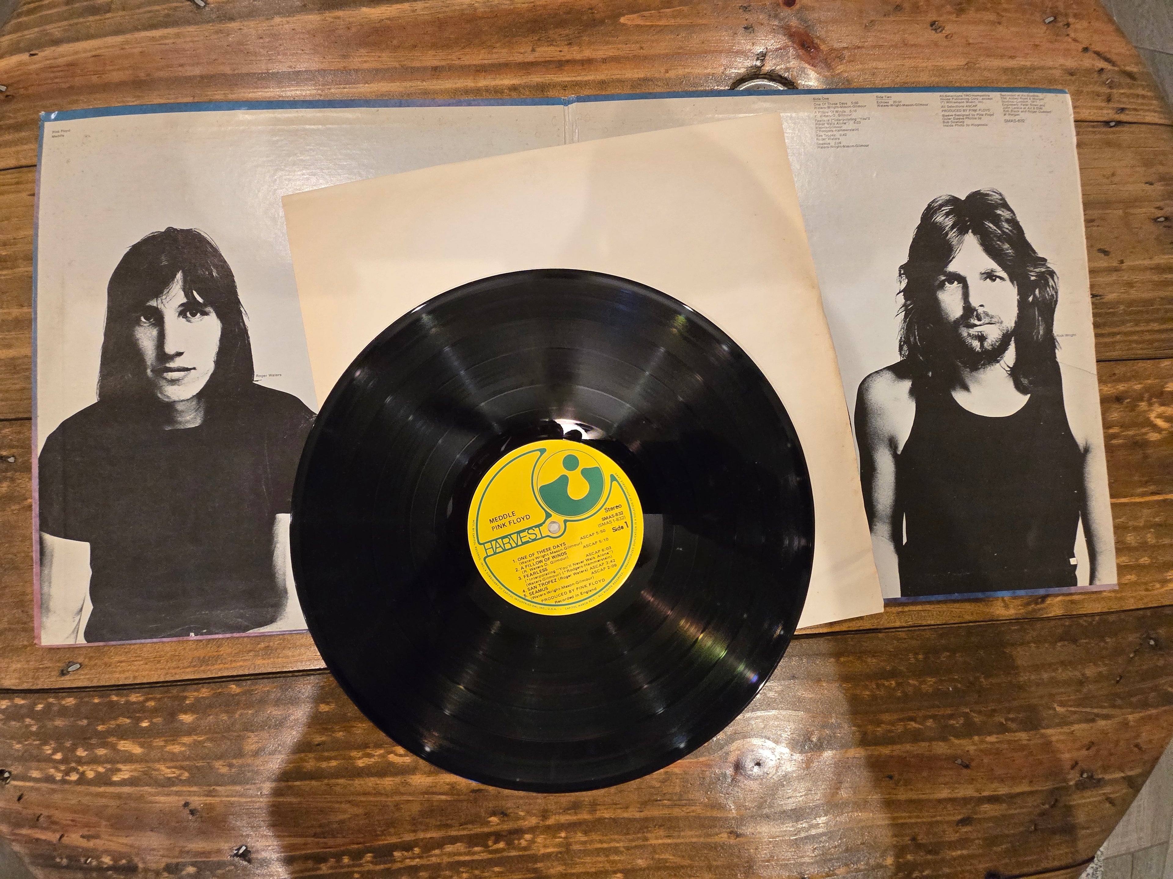 Pink Floyd – Meddle (Original US Pressing, Capitol SMAS-832, First Stamper)