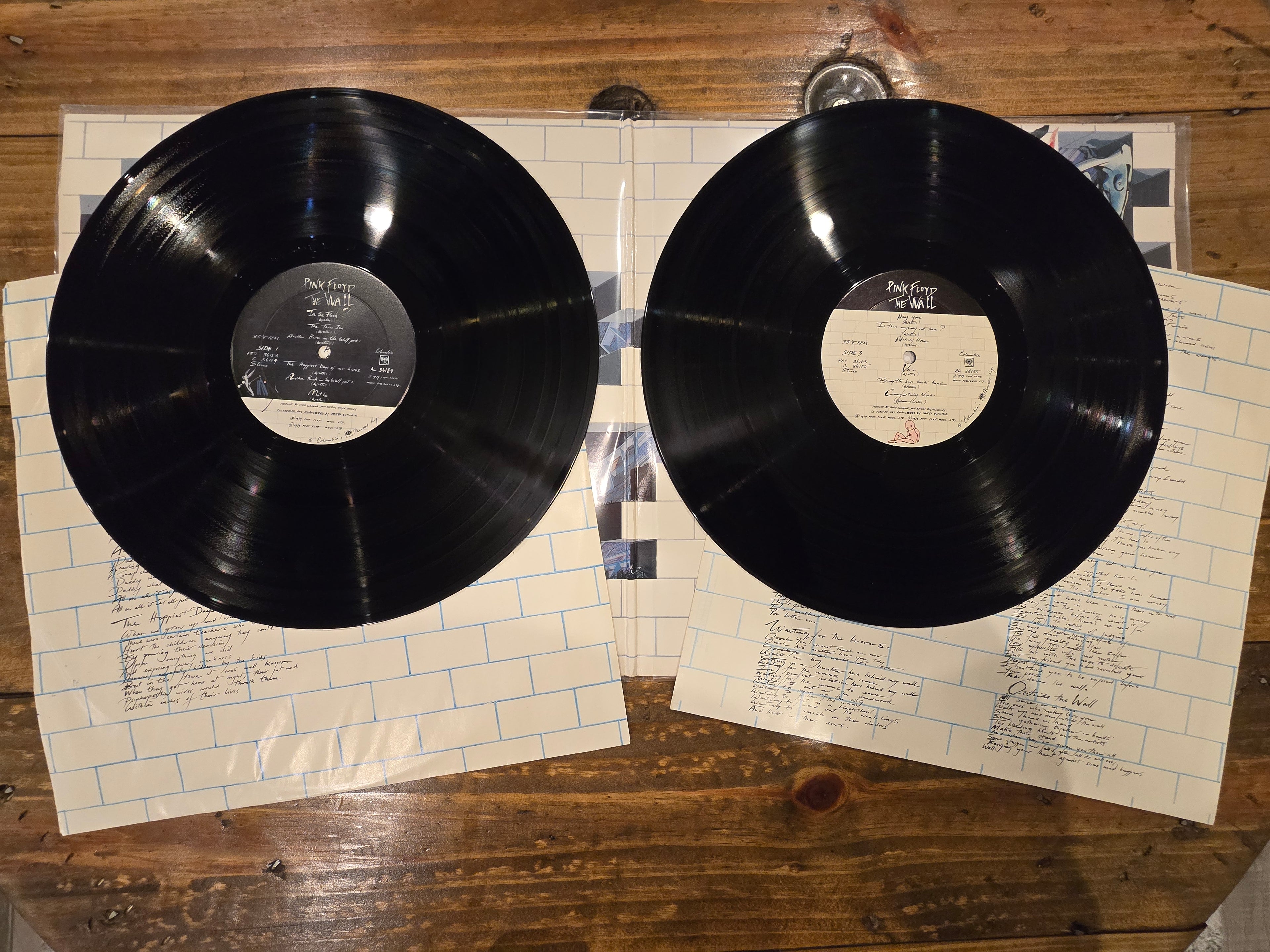 Pink Floyd – The Wall (Original US 2-LP Pressing, Columbia PE2-36183, Terre Haute)