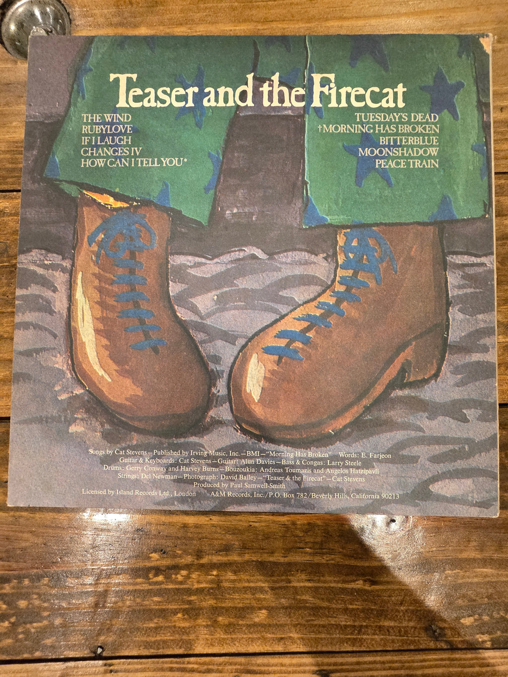 Cat Stevens – Teaser and the Firecat (US Repress, A&M SP-4313 RE-1, Sterling Sound)