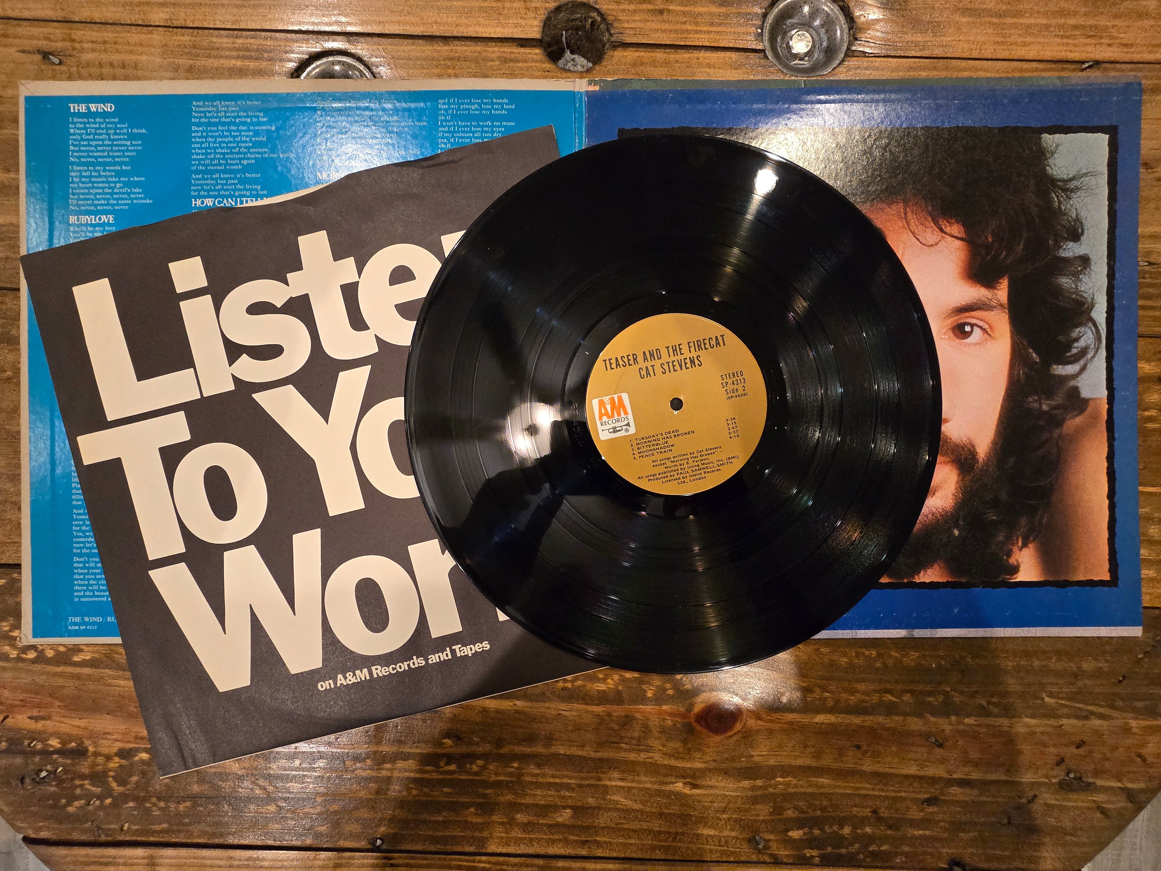 Cat Stevens – Teaser and the Firecat (US Repress, A&M SP-4313 RE-1, Sterling Sound)