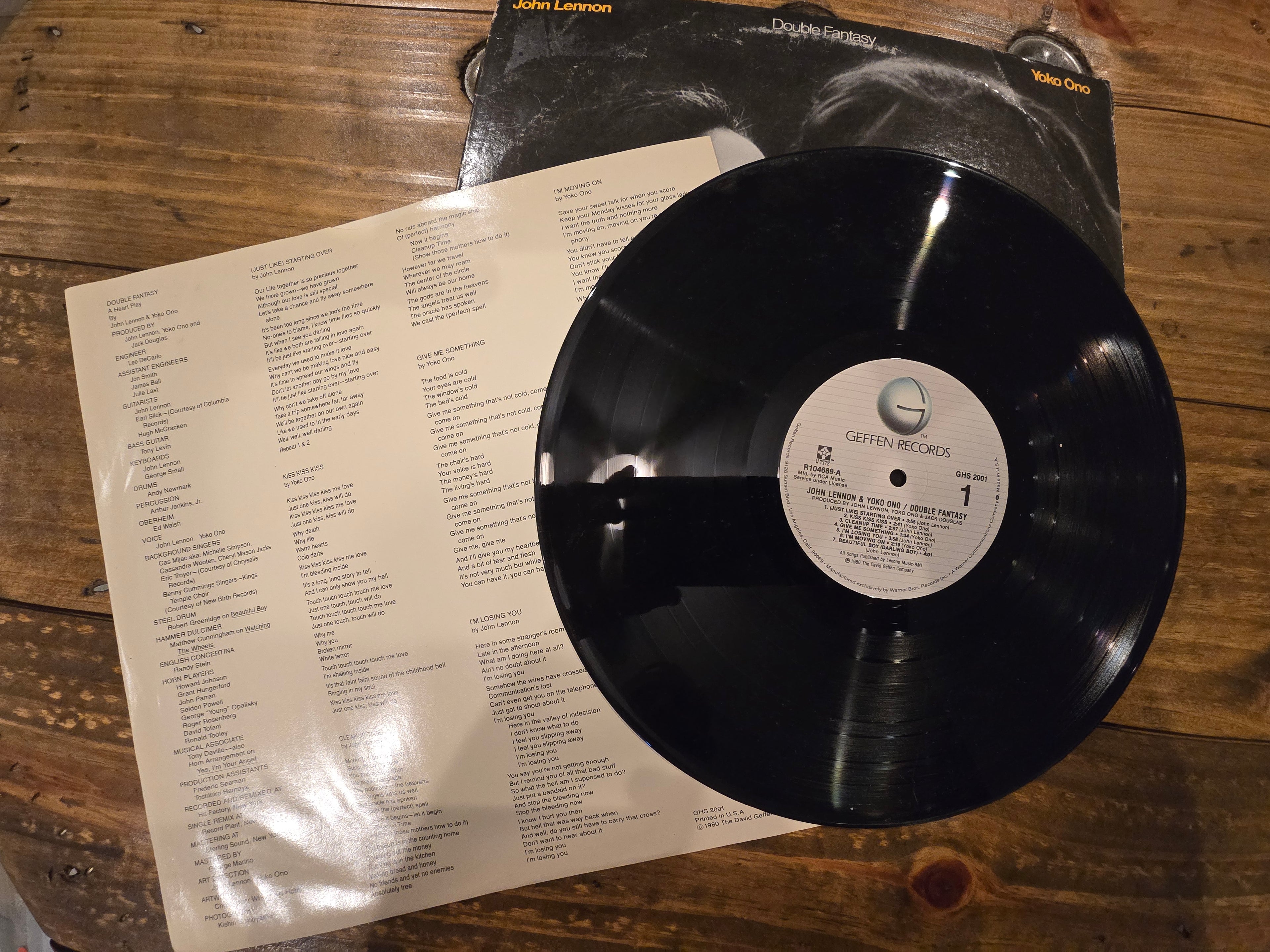 John Lennon & Yoko Ono – Double Fantasy (Rykodisc Reissue, R-104689)
