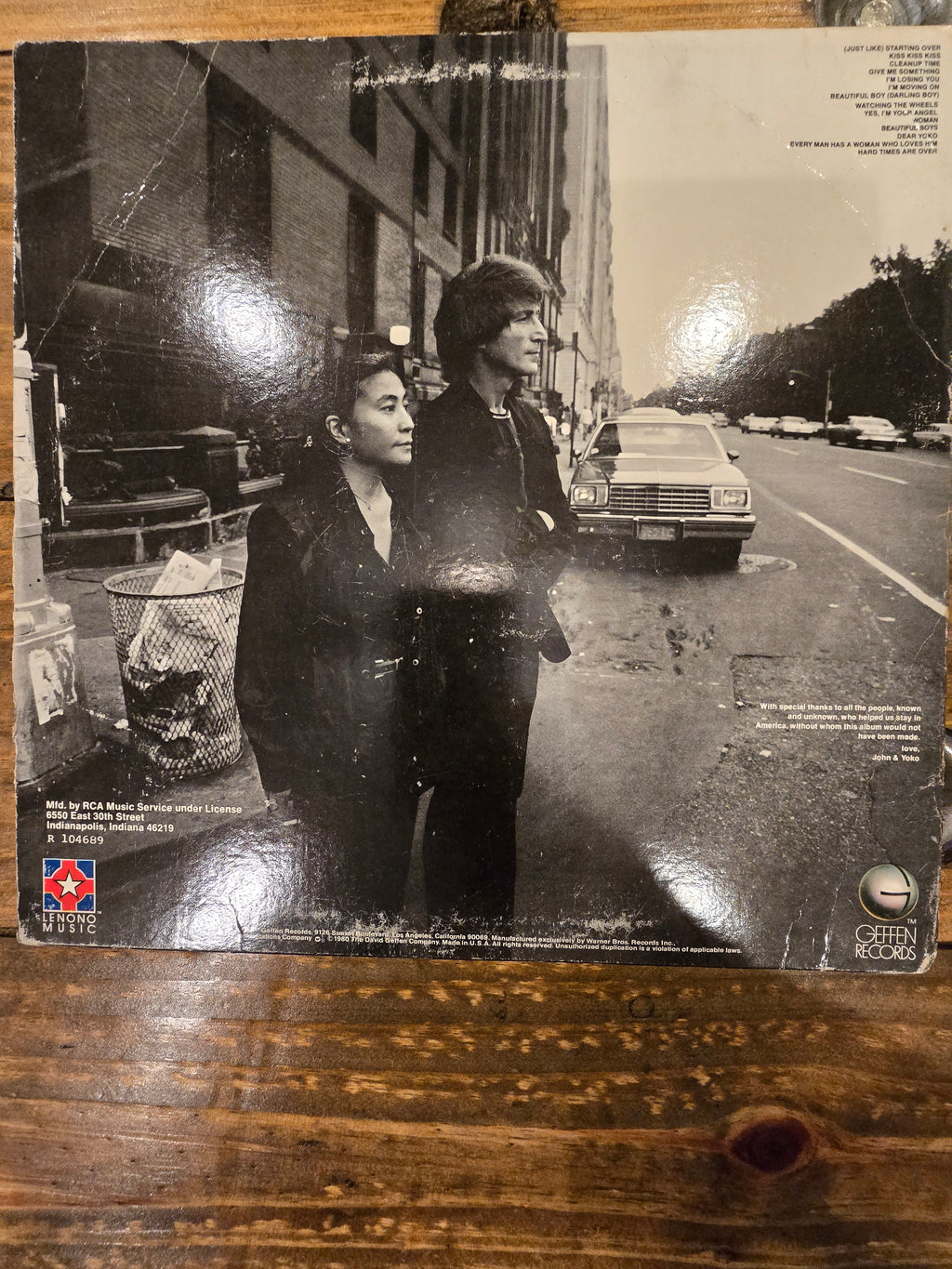 John Lennon & Yoko Ono – Double Fantasy (Rykodisc Reissue, R-104689)