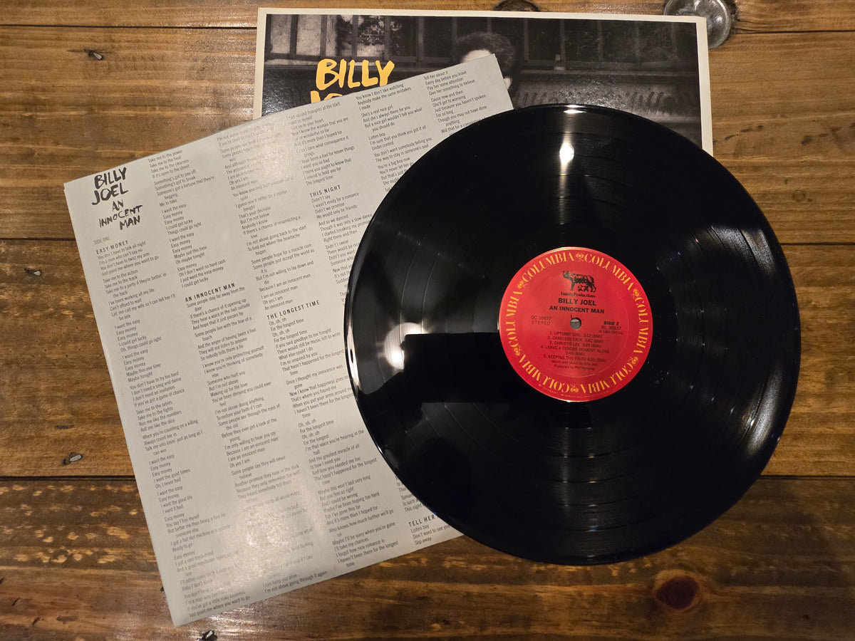 Billy Joel – An Innocent Man (Original US Pressing, Columbia QC-38837)