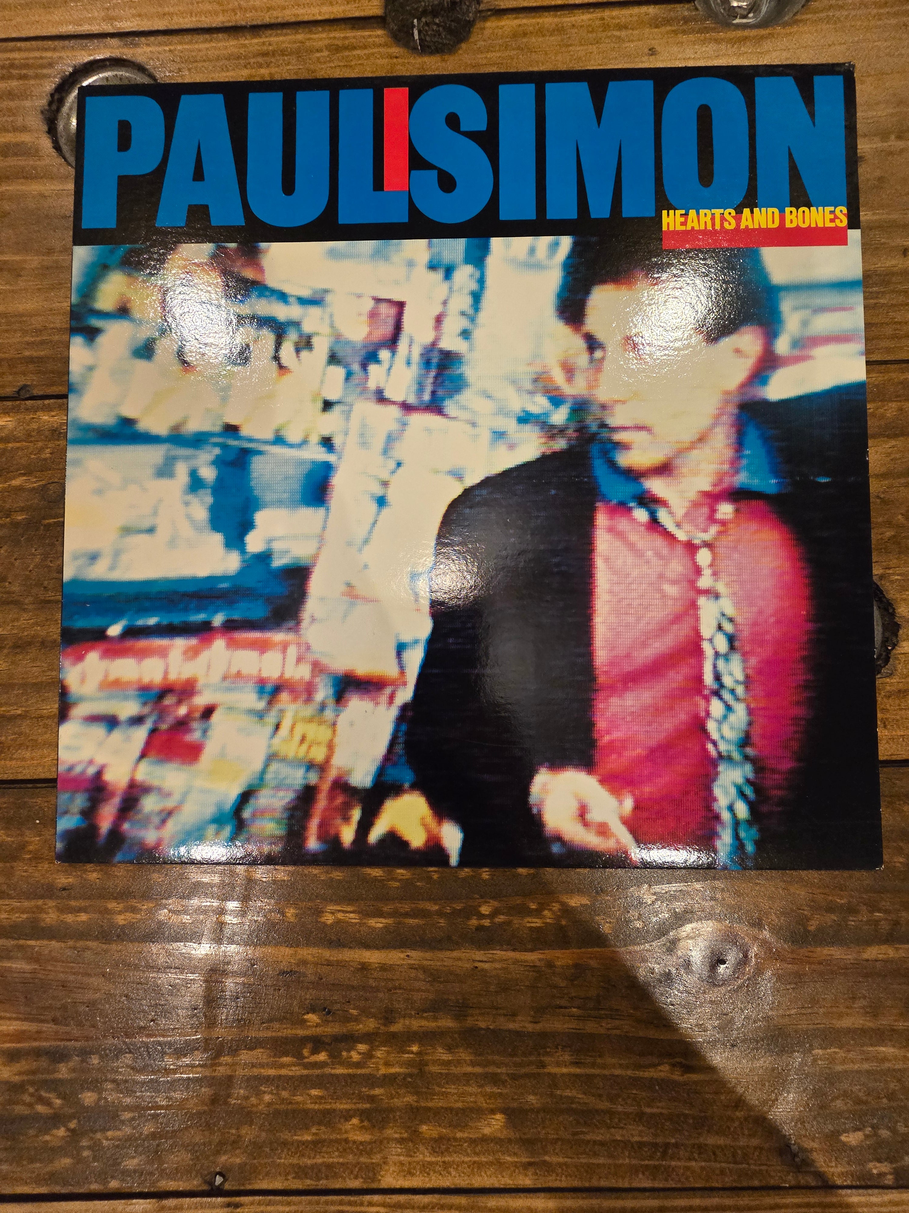 Paul Simon – Hearts and Bones (Original US Pressing, Warner Bros. 1-23942)