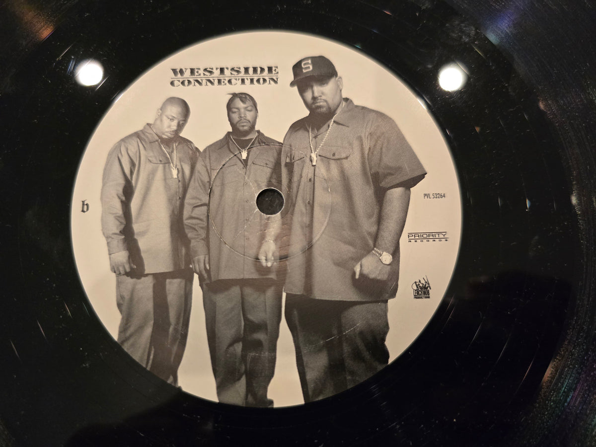 Westside Connection – Gangstas Make the World Go Round (US 12" Single, Priority PVL-53264, SRC First Stamper)