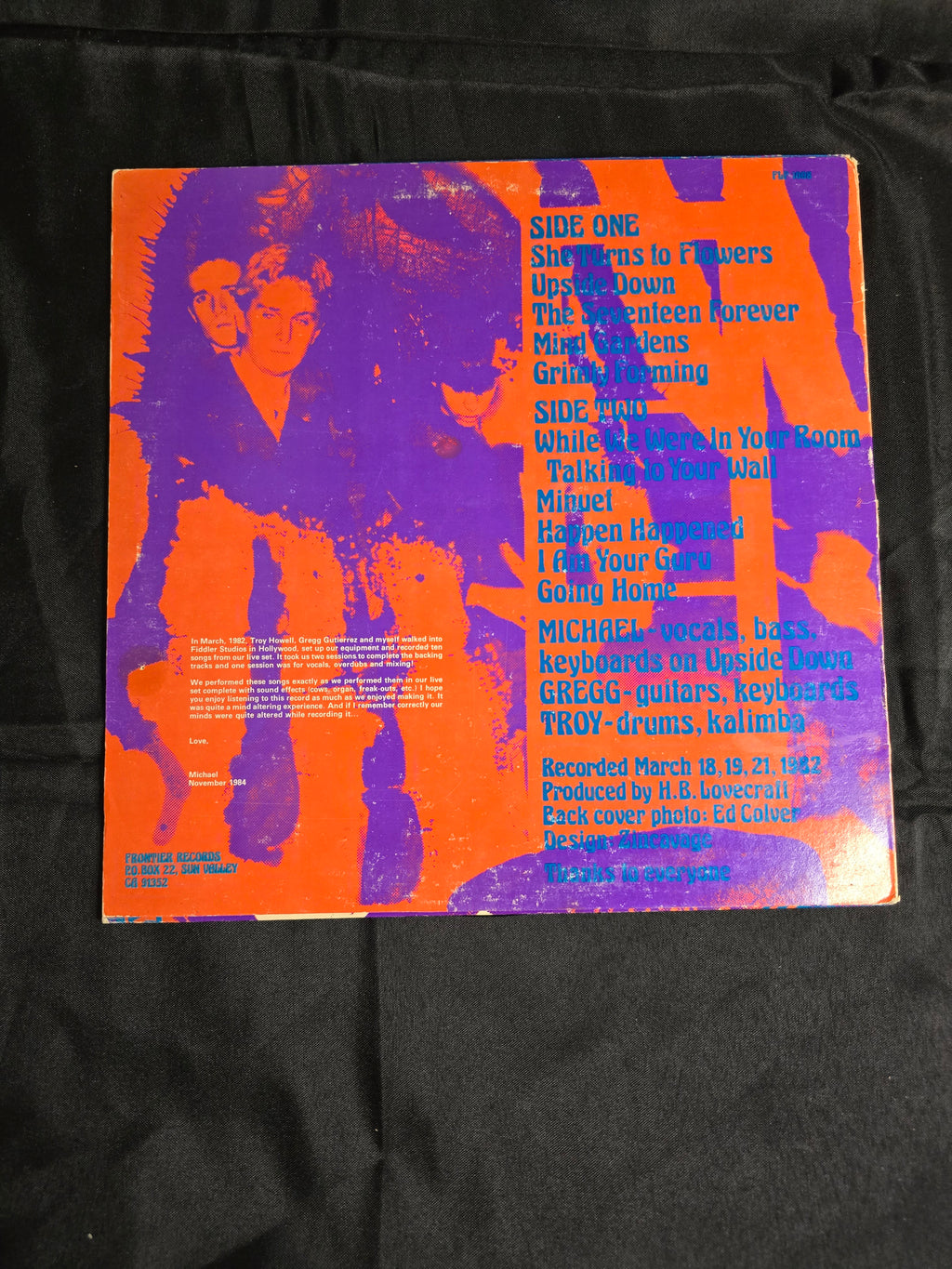Befour 3 O’Clock – Self-Titled (FLP 1008, VG+)