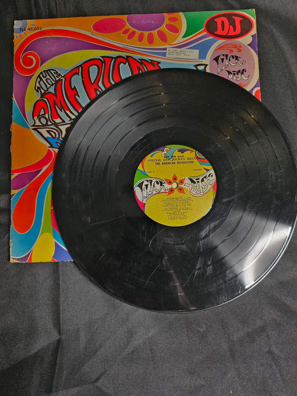 American Revolution – American Revolution (Promo, FL45,002, VG+)
