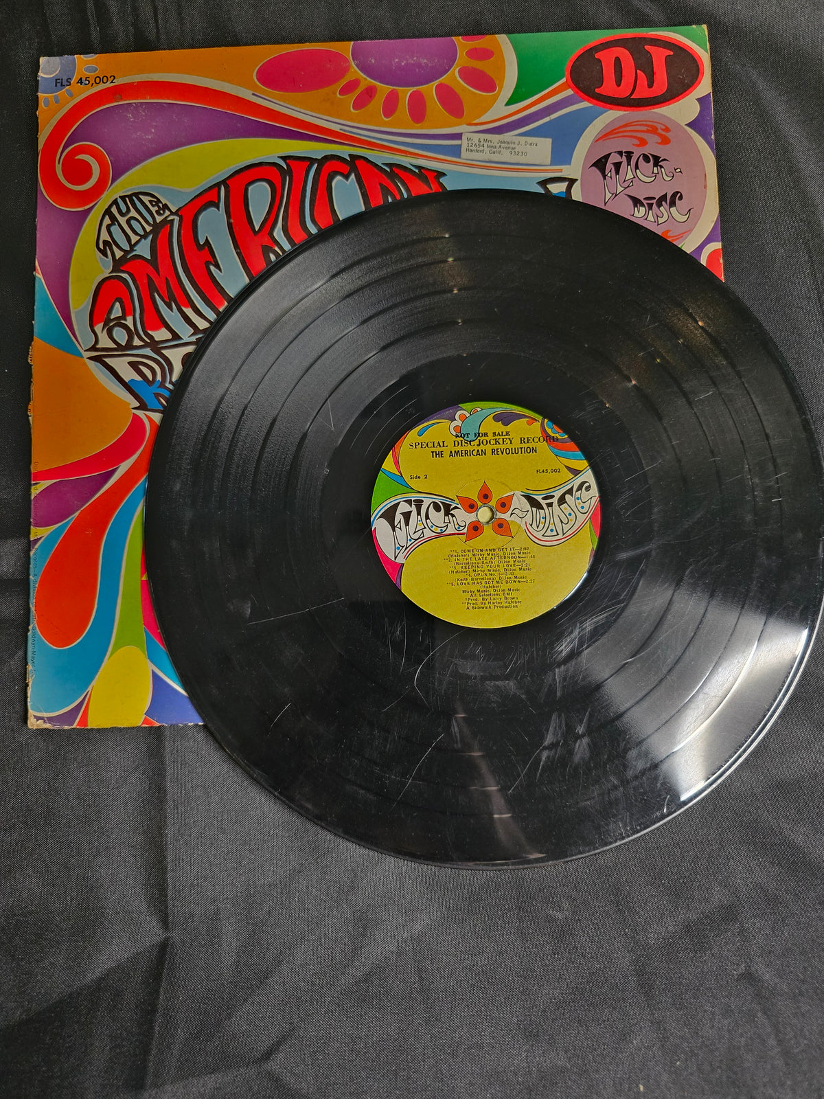 American Revolution – American Revolution (Promo, FL45,002, VG+)