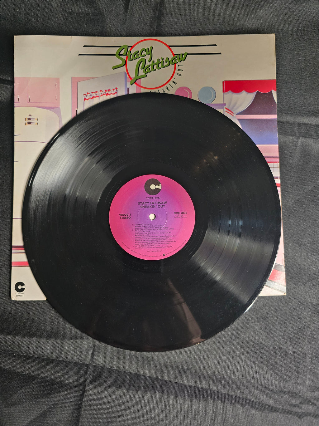 Stacy Lattisaw – Sneakin' Out (1982, 9000201)
