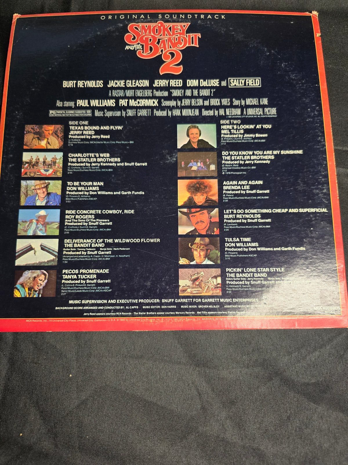 Various Artists – Smokey and the Bandit: Original Motion Picture Soundtrack (1977, MCA 6101)