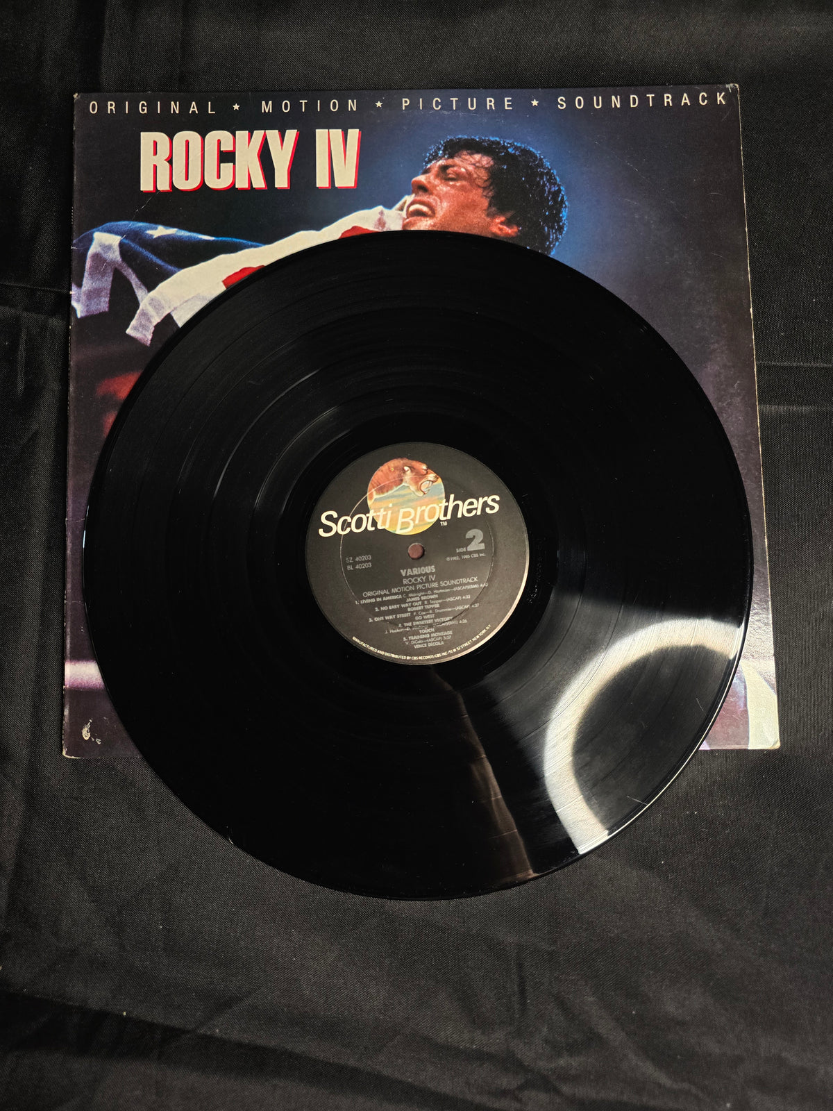 Various Artists – Rocky IV: Original Motion Picture Soundtrack (BL 40203)