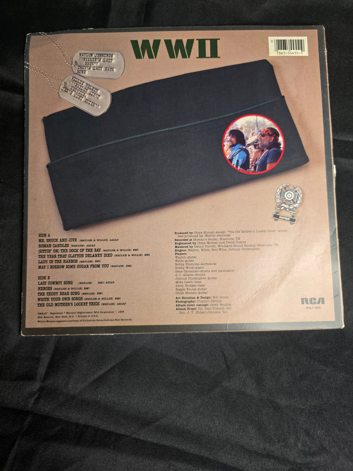 Waylon Jennings & Willie Nelson – WWII (AHL1-4455)